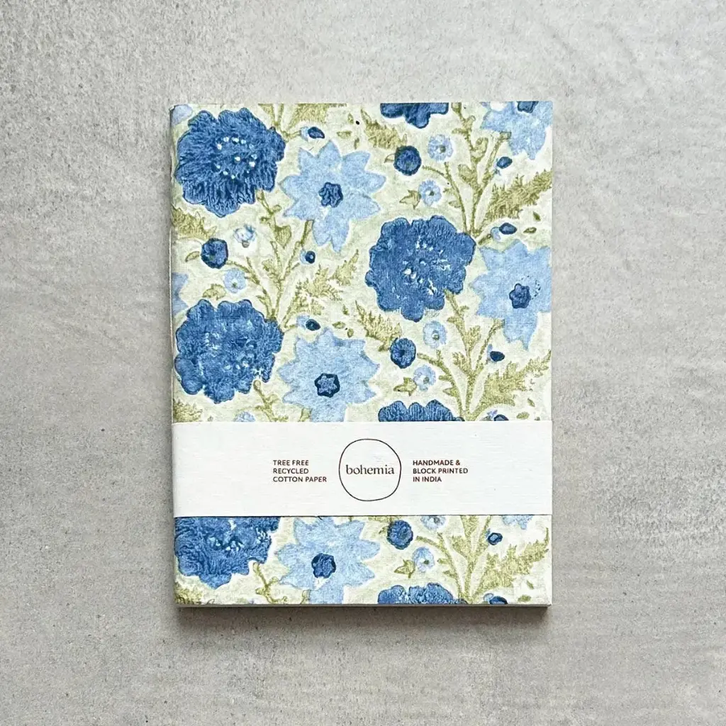 Floribunda Notebook, Sage 