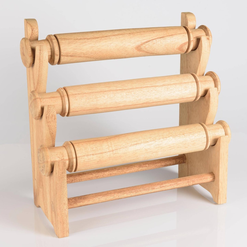 Wooden bracelet display