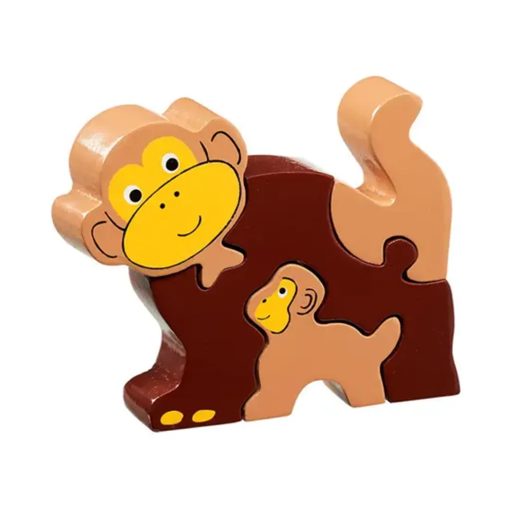 Monkey & Baby Puzzle Wooden Toy