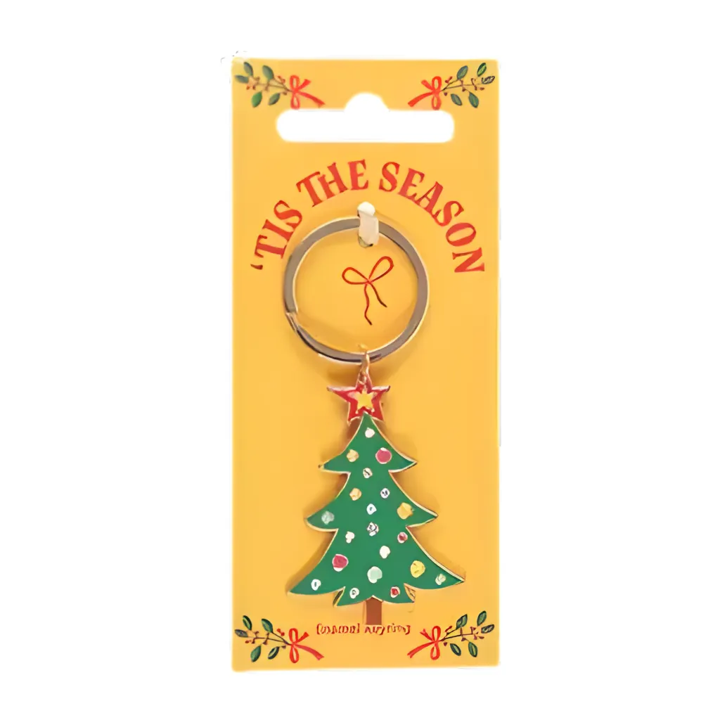 Christmas Tree Keyring