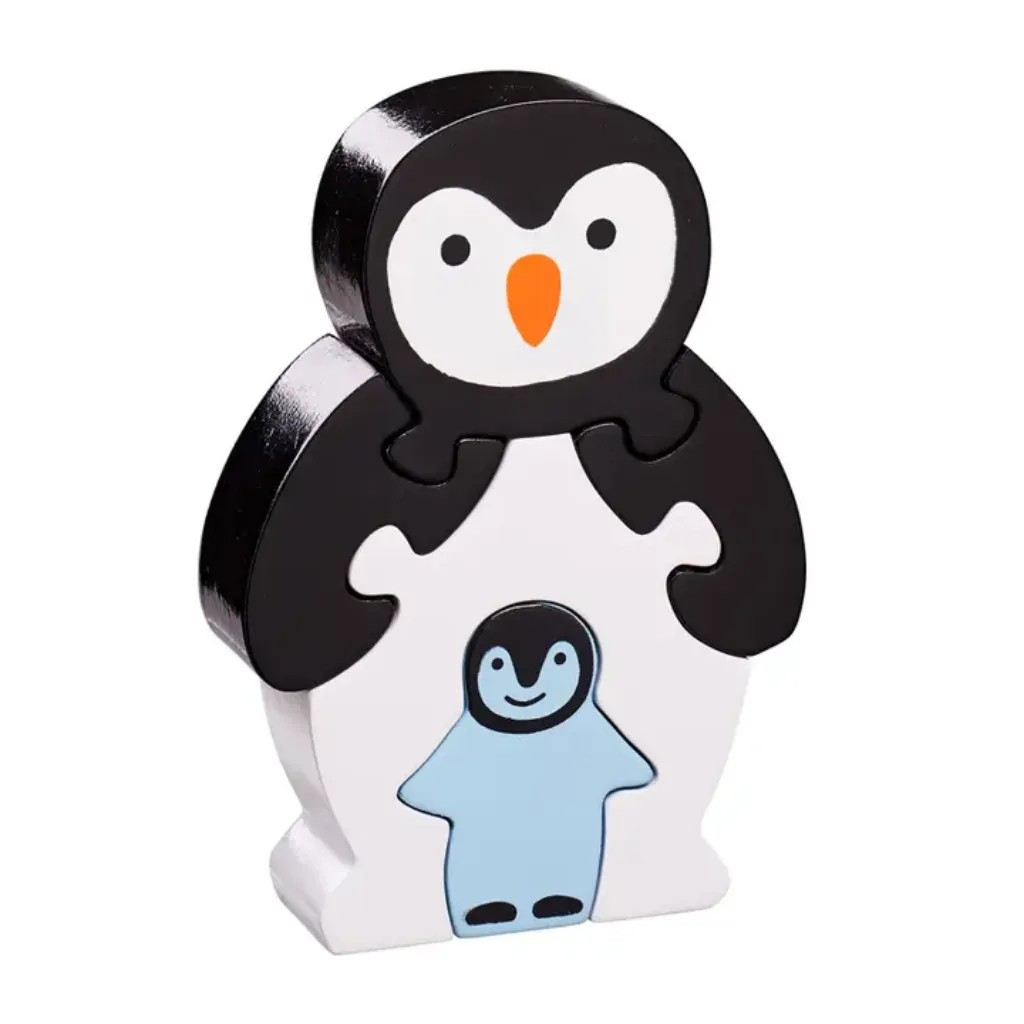 Penguin & Baby Puzzle Wooden Toy