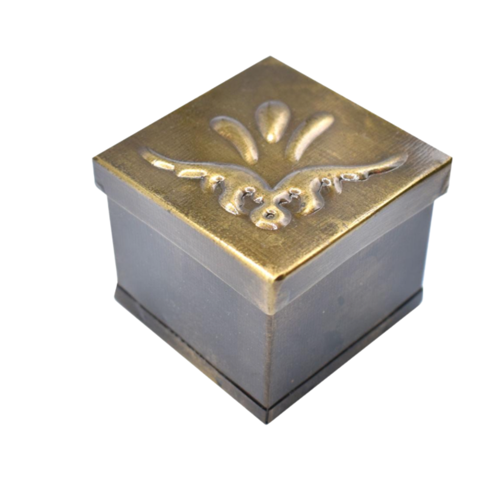 Brass Embossed Box