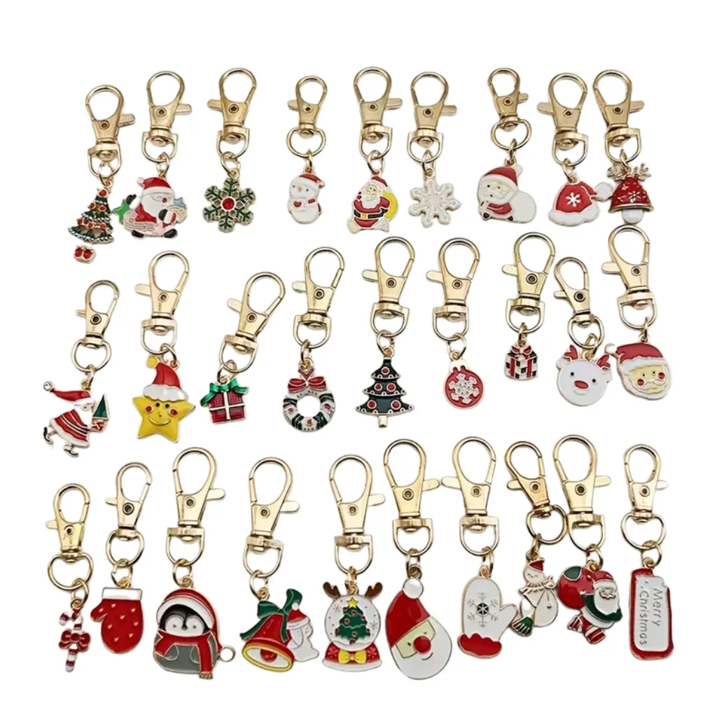 Mini Christmas Figure Keychain