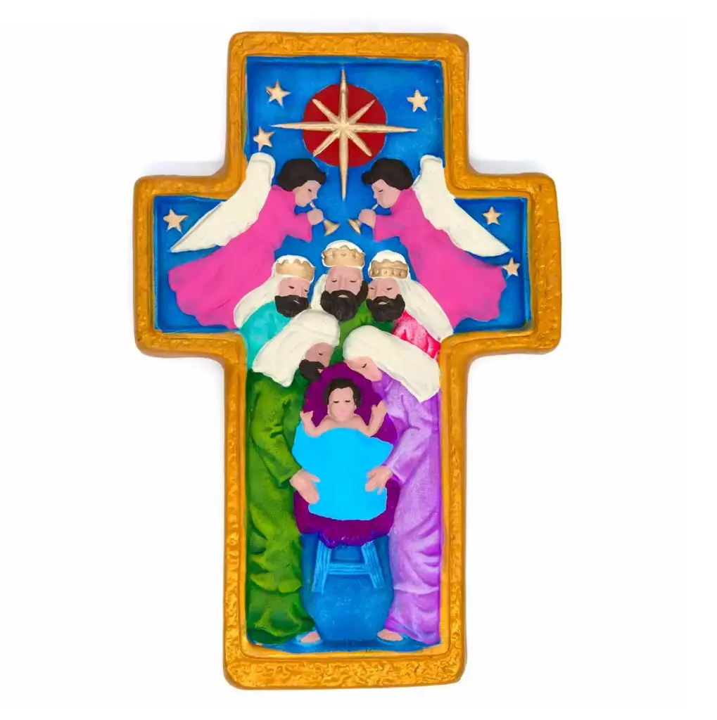 Nativity Cross - Large 