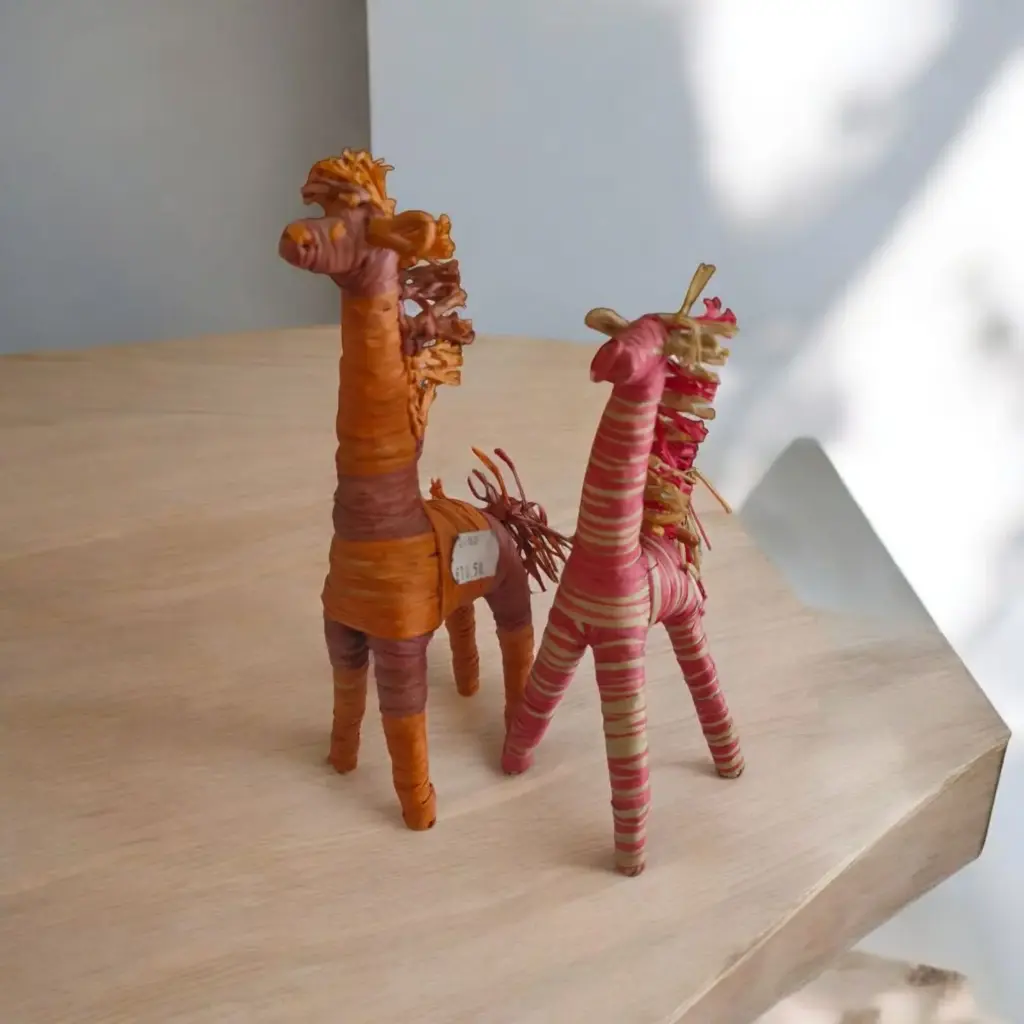 Banana fiber Giraffe